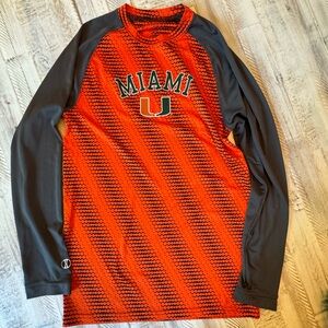 Miami Hurricanes Dry-fit Top